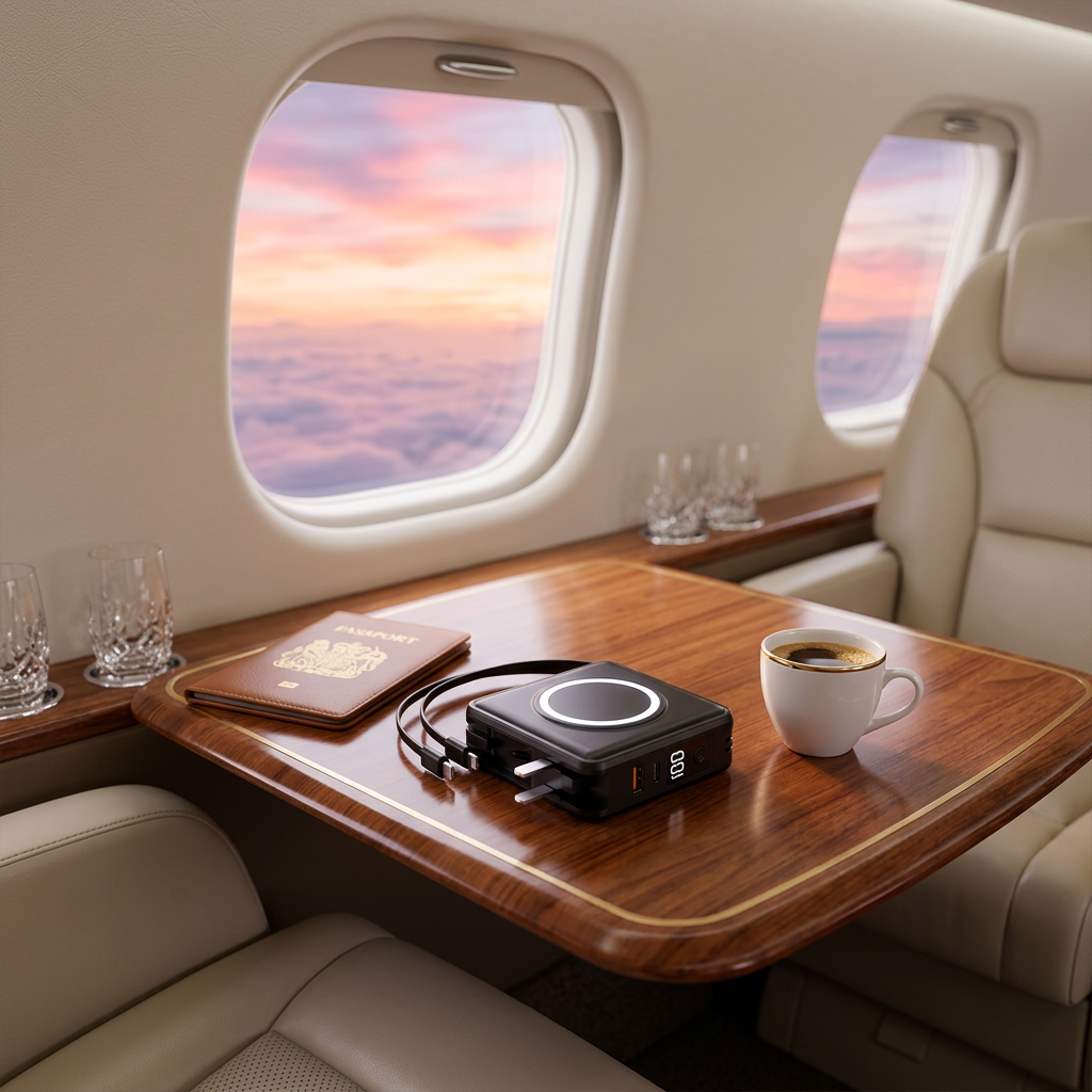 KAMTIVO™ Global Ultra: 15,000mAh 5-in-1 Travel Power Bank